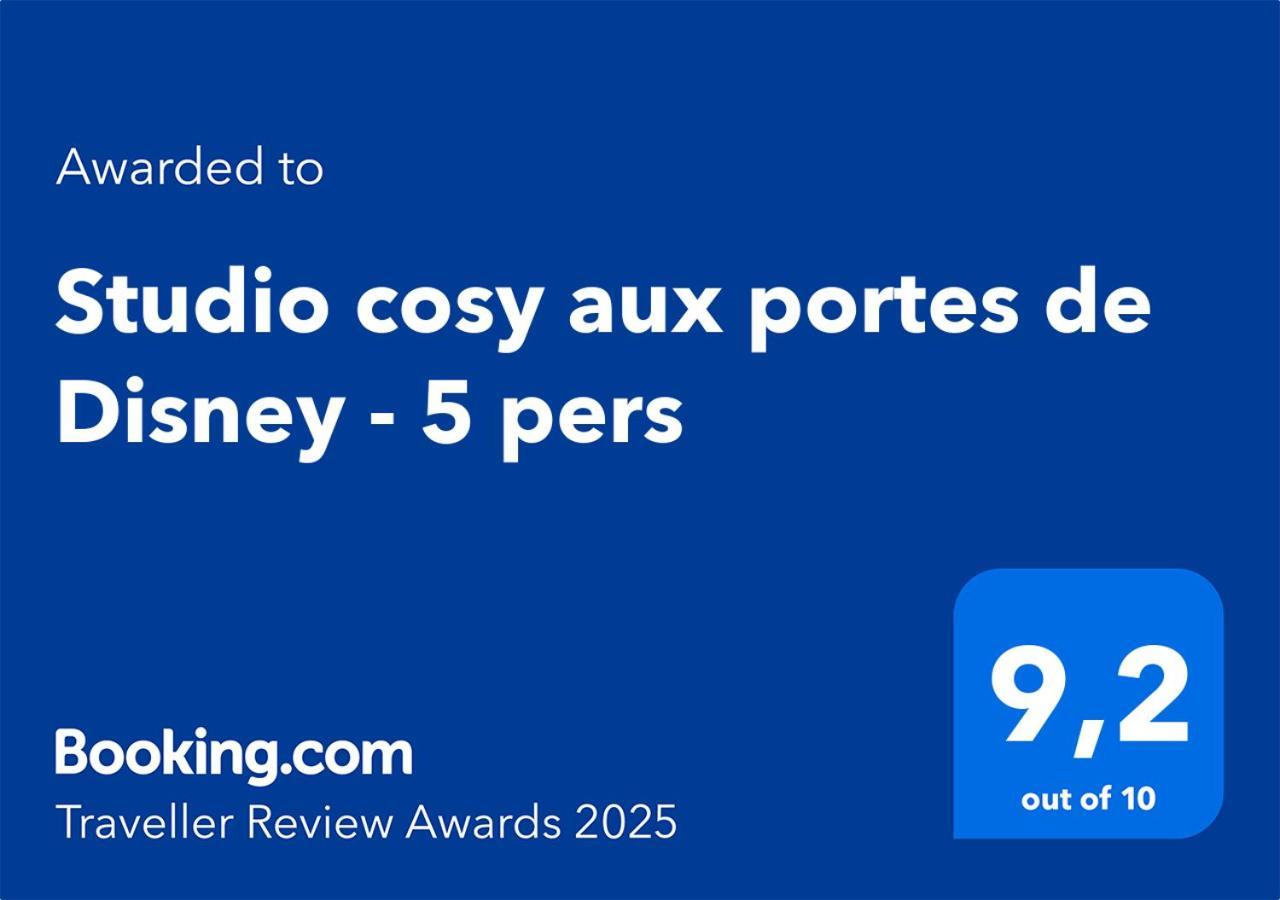 Studio Cosy Aux Portes De Disney - 5 Pers 쉐시 외부 사진